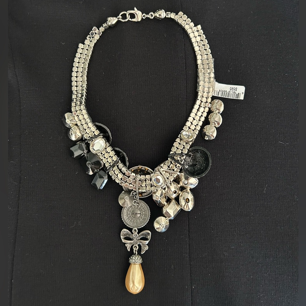 St John Stone & Pearl Necklace - Picture 4 of 8